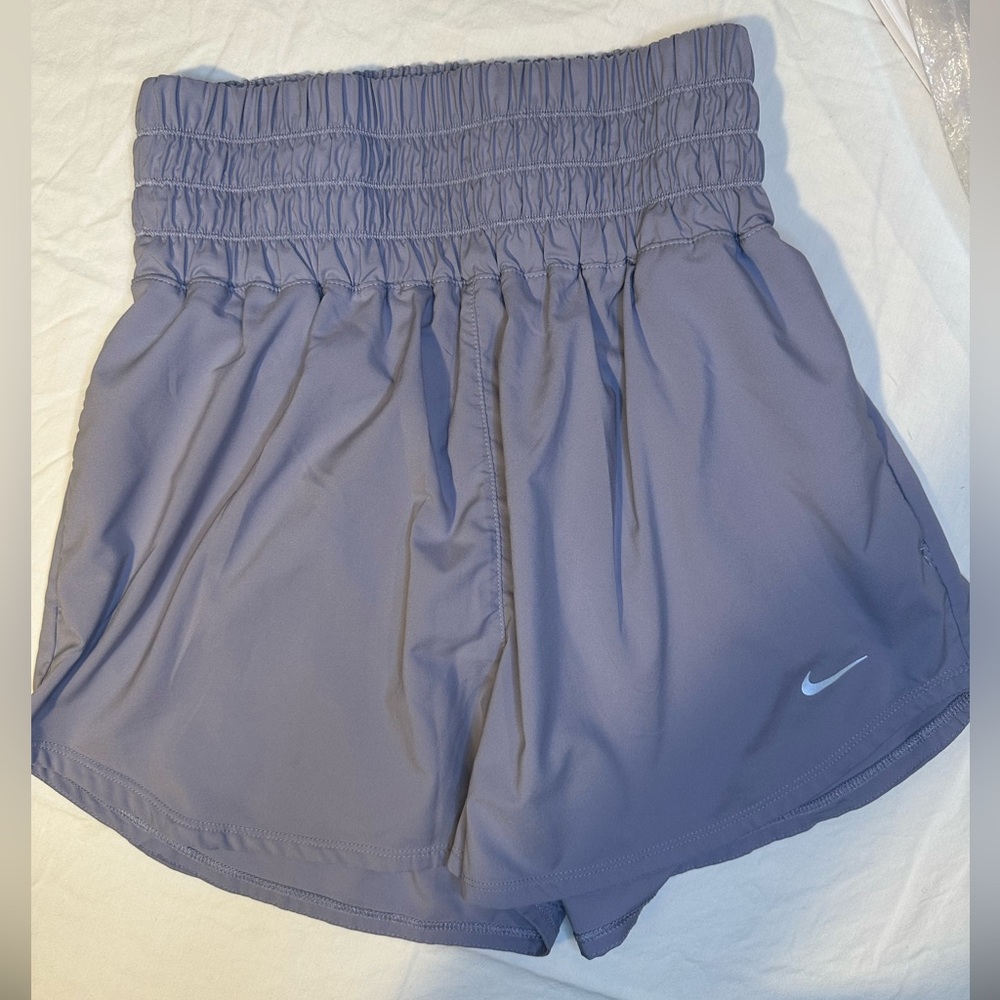 Nike pastel purple Athletic Shorts Lightweight Breathable Design
